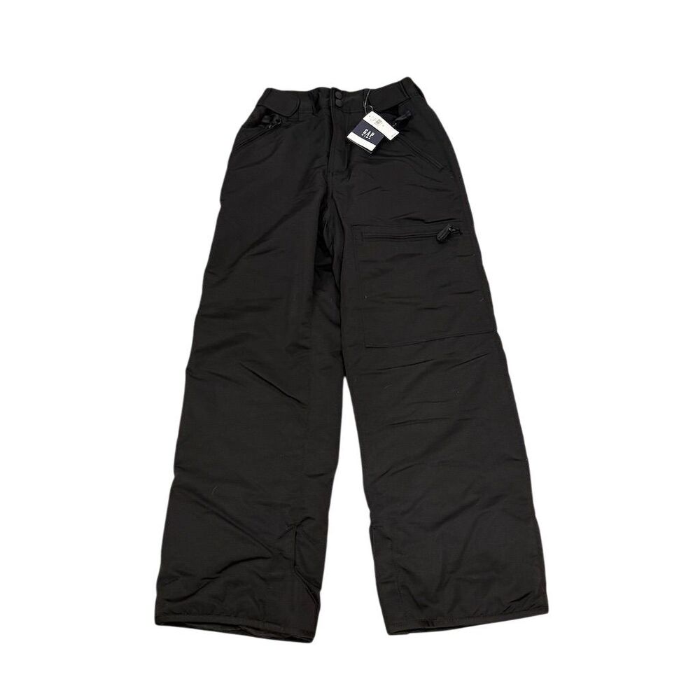 GAP Kids Unisex Ski Snow Pants Black Size 12 Winter Insulated NWT